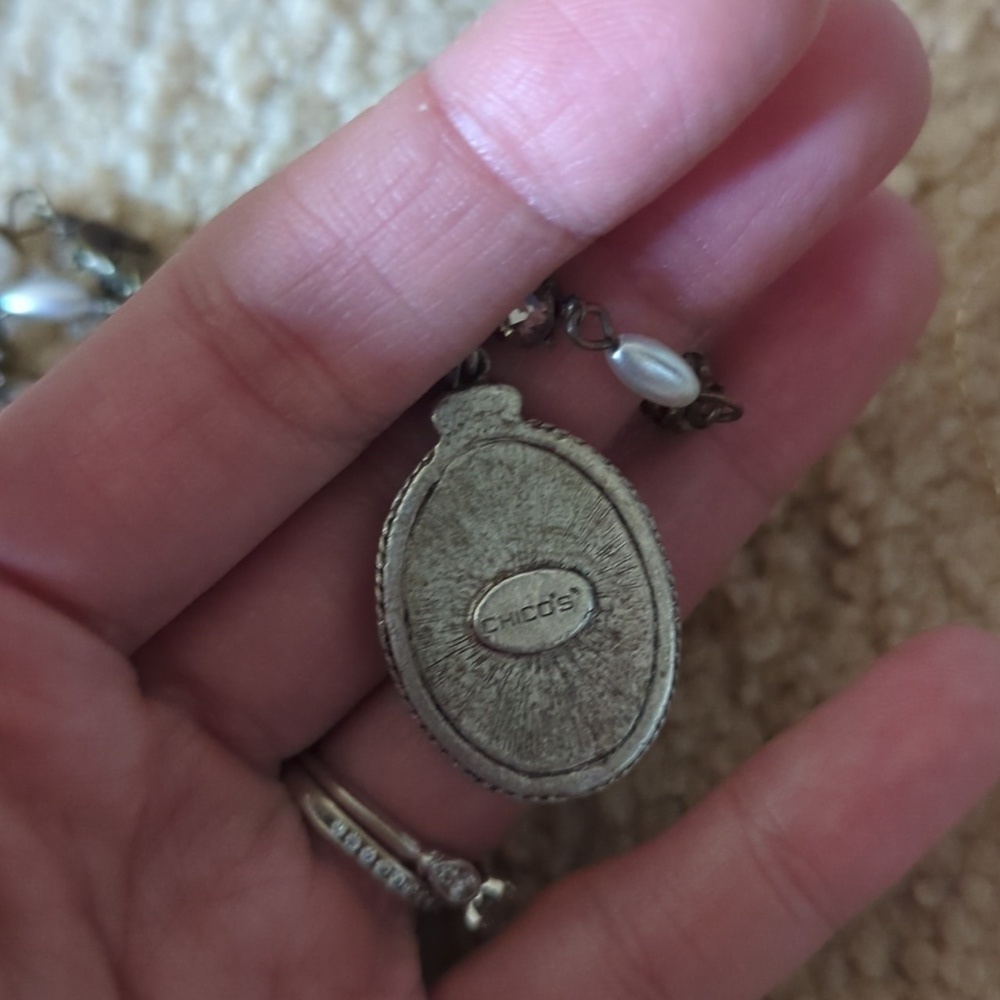 Chico's Necklace, Liz & Co Necklace, and Small Bracelet Bundle - Picture 5 of 8